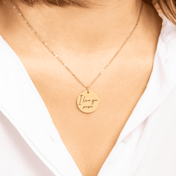 Custom Handwritten Pendant