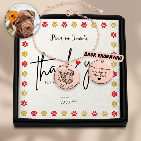 Pet Portrait Bracelet