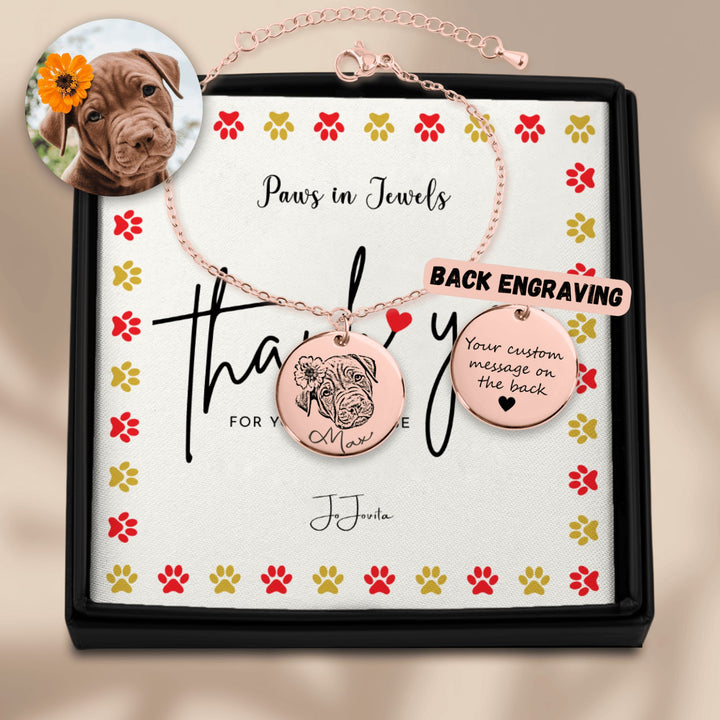 Pet Portrait Bracelet