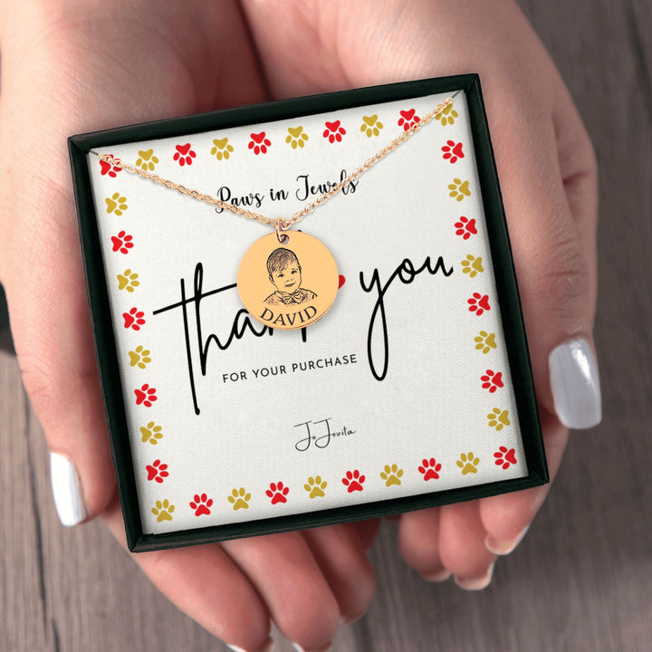 Baby Portrait Necklace