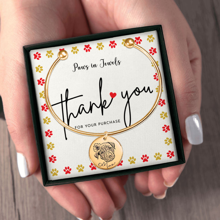 Pet Portrait Bangle