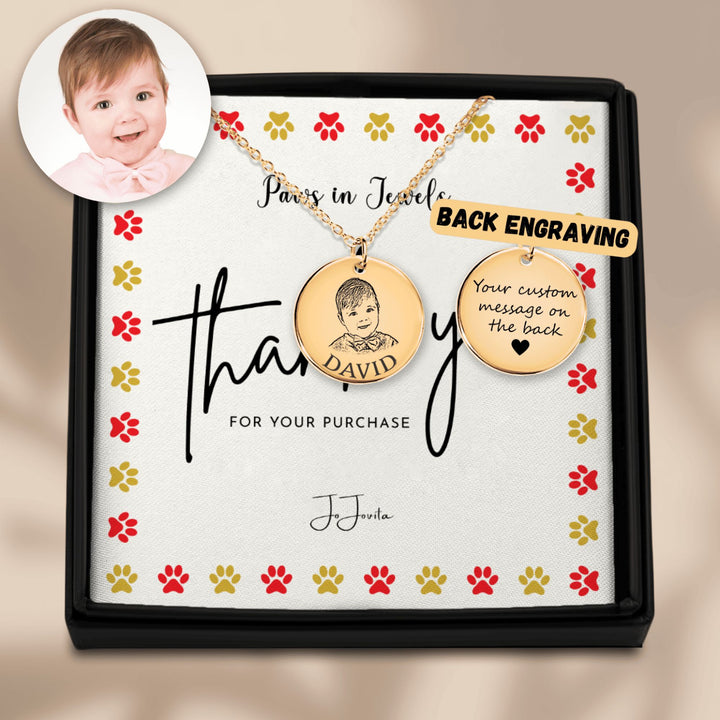 Baby Portrait Necklace